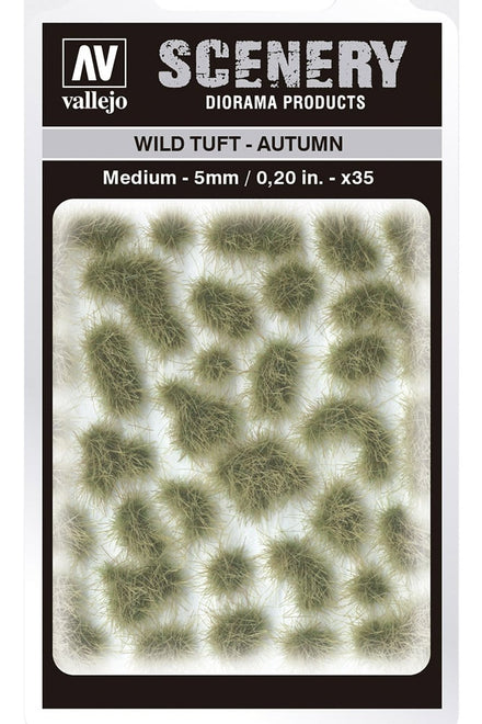 Tuft Wild Sc409 Autumn Medium Accessori Per Modellismo Vallejo Vallejo