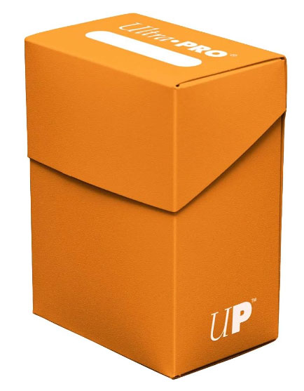Ultra Pro Solid Orange Deck Box - Trading/Collectible Cards