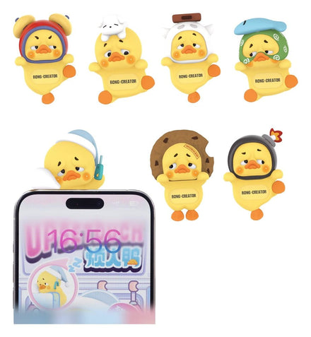 Upset Duck: Status Display Duck Blind Box Figure 5 Cm  Rong Creator