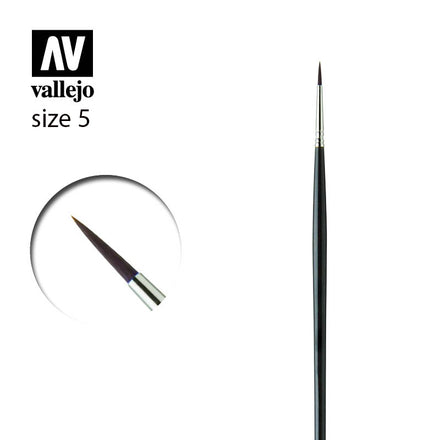 VALLEJO BRUSH KOLINSKY SABLE 5 P18005 VALLEJO MODELING ACCESSORIES