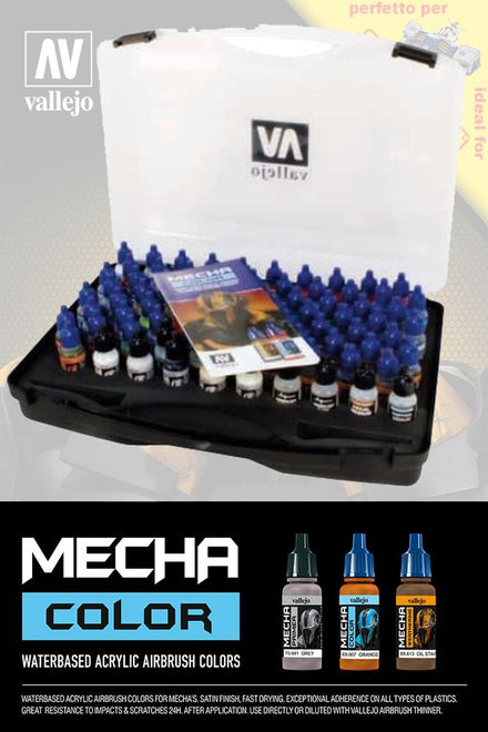 VALLEJO MECA COLORS VALLEJO PAINT SET