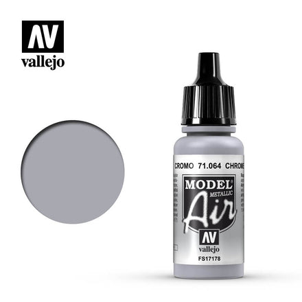 VALLEJO MODEL AIR CROMO 71064 COLORES VALLEJO