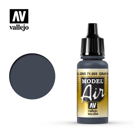 VALLEJO MODEL AIR GREY BLUE 71005 VALLEJO COLORS