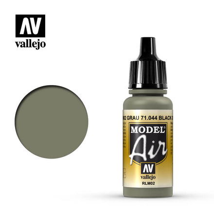 VALLEJO MODEL AIR GREY RLM02 71044 COLORI VALLEJO