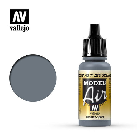 VALLEJO MODEL AIR OCEAN GREY 71273 COLORI VALLEJO