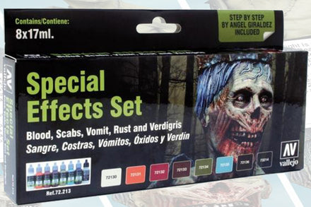 VALLEJO SPECIAL EFFECTS BOX SET 72213 VALLEJO COLORS