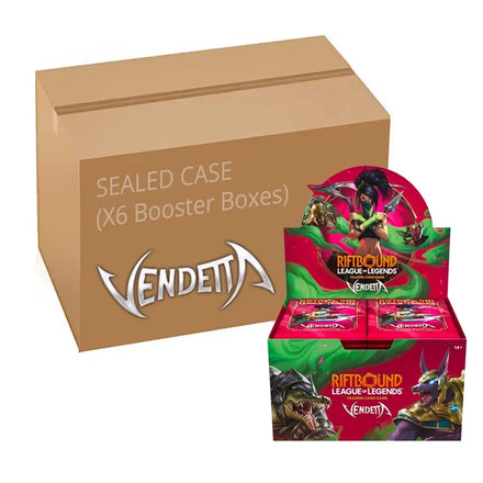 RiftBound: League of Legends: Vendetta - Case da 6 Box (24 Booster) ENG