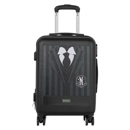 Maleta Trolley Abs Uniforme Wednesday 55cm Karactermania