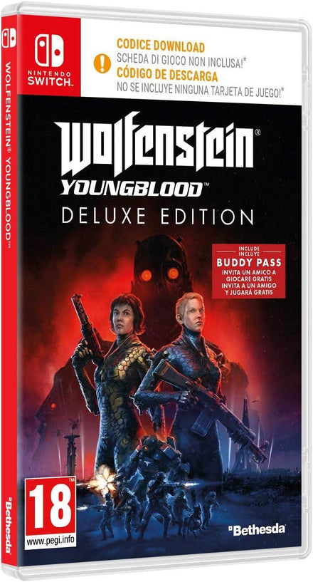 WOLFENSTEIN: YOUNGBLOOD DELUXE EDITION SHOOTER - NINTENDO SWITCH