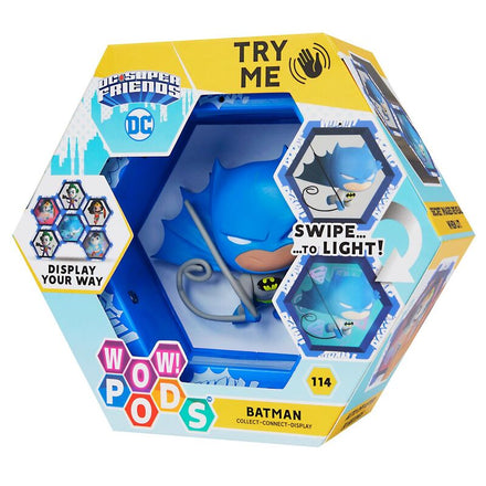 ¡Wow! Figura LED Batman Blue Metallic de DC Comics de Wow! Stuff - Wow Pods