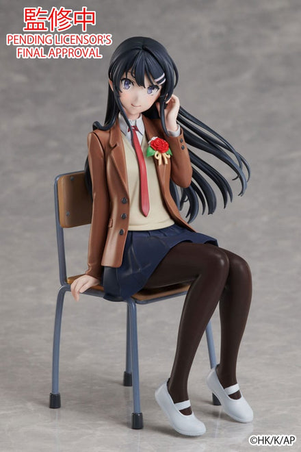 Rascal Does Not Dream Of A Knapsack Kid Statue Mai Sakurajima Graduation Ver. 15 Cm