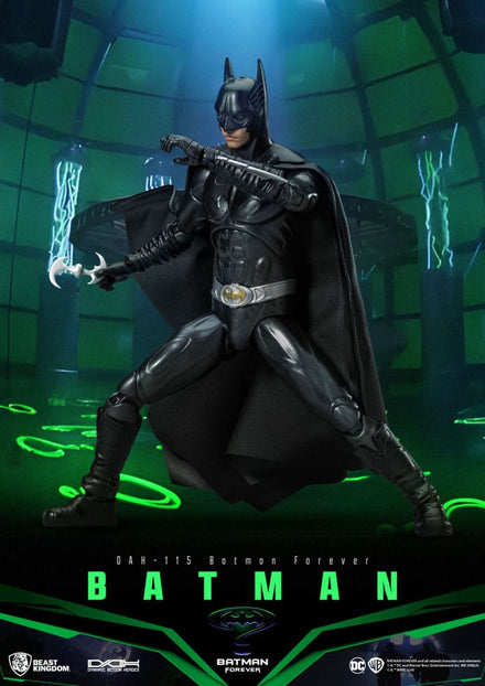 Dc Comics Dynamic 8ction Heroes Action Figure 1/9 Batman (batman Forever) 21 Cm