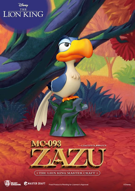 Estatua Disney Master Craft El Rey León Zazu 20 cm