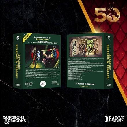 Set de dados Dungeons & Dragons Classic Module Tomb Of Horrors (7)