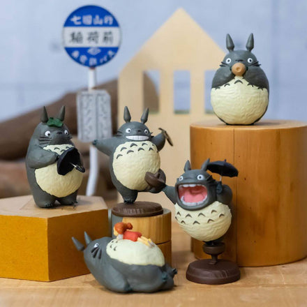 Minifiguras de Mi vecino Totoro Totoro 2,5 cm (6)