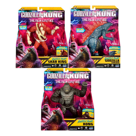 Godzilla X Kong The New Empire Figuras de Acción Deluxe Elek 18 cm Surtido (4)