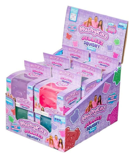 Caja con ventana de MushykinzJelleez blanditos surtidos
