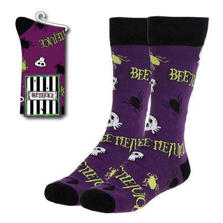 Beetlejuice Socks Purple 38 - 45