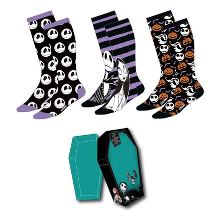 Nightmare Before Christmas Socks 3 - Pack 38 - 45