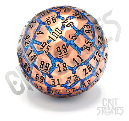 CritStones Metal Dice D100 Hextech Orb Glassstaff