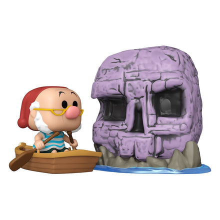 Disney Peter Pan POP! Town Vinyl Figure Skull Rock w/Smee 9 cm - Severely damaged packaging