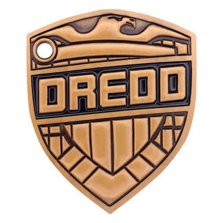 2000 AD Replica Judge Dredd Badge Limited Edition Fanattik