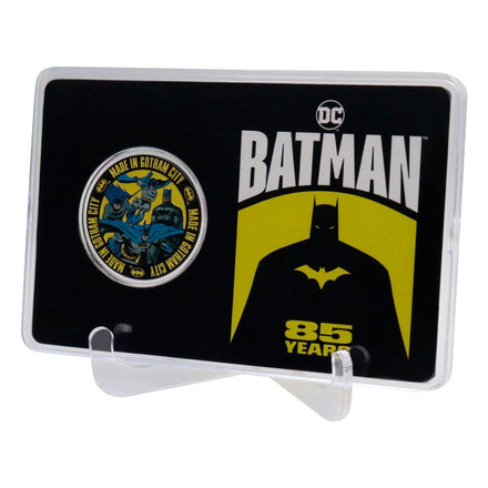 Moneda de colección de DC Comics Batman 85.º aniversario edición limitada