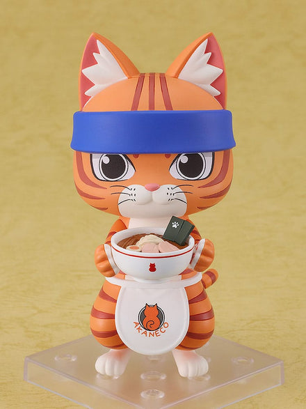 Red Cat Ramen Nendoroid Action Figure Bunzo 10 Cm