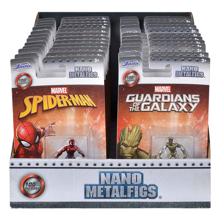 Marvel Nano Metalfigs Diecast Mini Figures 4 cm Assortment (24)