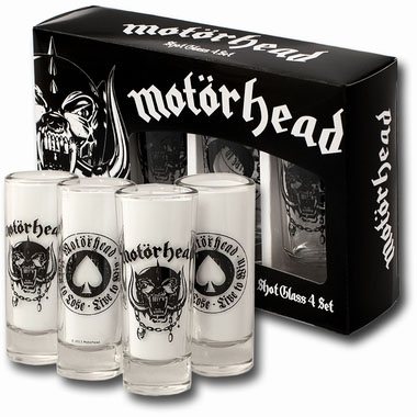 Motörhead Shotglass 4 - Pack