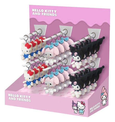 Hello Kitty and Friends assorted plush keychain 10cm
