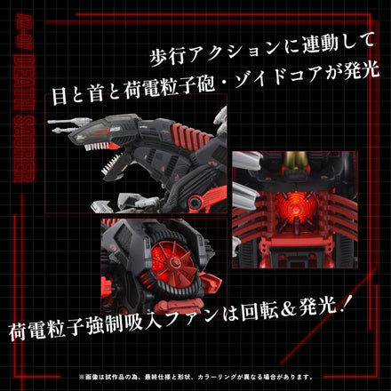 Kit de modelo de plástico Zoids 1/72 AZ-07 Death Saurer