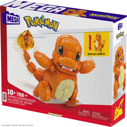 Pokémon Mega Construx Jumbo Charmander Construction Set 25 cm