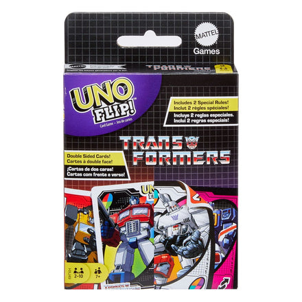 Transformers Uno Flip! Card Game