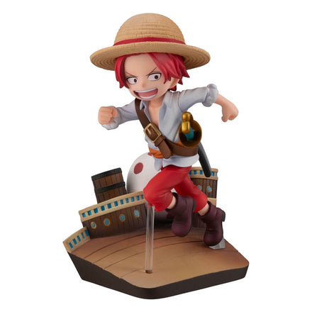 One Piece G.e.m. Series Pvc Statue Shanks Run! Run! Run! 13 Cm