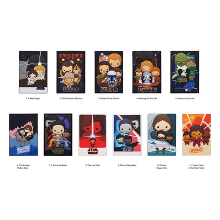 Star Wars 3D PVC Bag Clip Posters Series 7 Display (24)