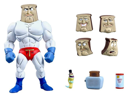 Figura de acción The Ren & Stimpy Show Ultimate Powdered Toast Man 18 cm