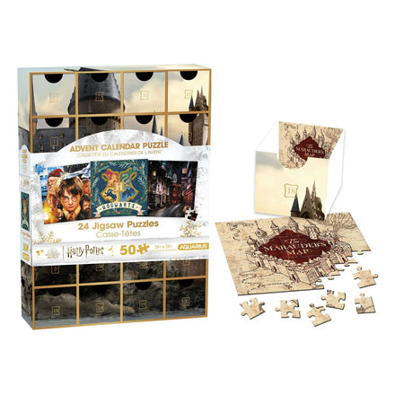 Calendario de Adviento de puzzles de Harry Potter (1000 piezas)
