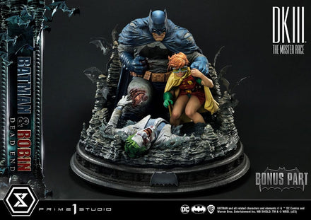 Dc Comics Ultimate Premium Masterline Series Statue 1/4 Batman & Robin Dead End Ultimate Bonus Version 61 Cm