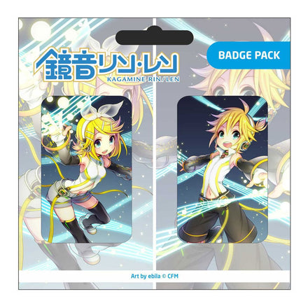 Hatsune Miku Pin Badge 2-Pack Set C