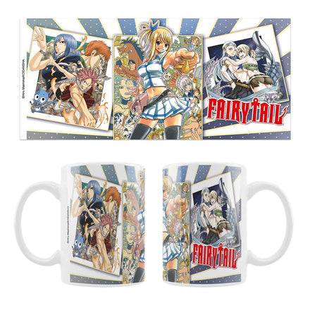 Taza de cerámica de Fairy Tail estilo manga de Lucy
