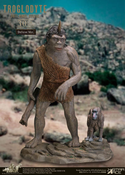 Estatua de vinilo blando de Bubo, el búho mecánico, versión Deluxe de Troglodyte, 30 cm