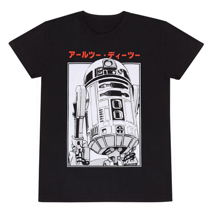 Star Wars T - Shirt R2d2 Katakana