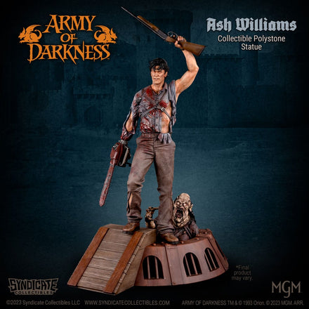 Army Of Darkness Statue 1/10 Ash Williams 28 Cm