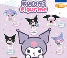 Sanrio Twinchees Mini Figures Kuromi 5 Cm Display (24)