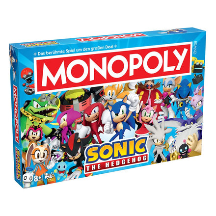 Juego de mesa Monopoly Sonic The Hedgehog *versión en alemán*