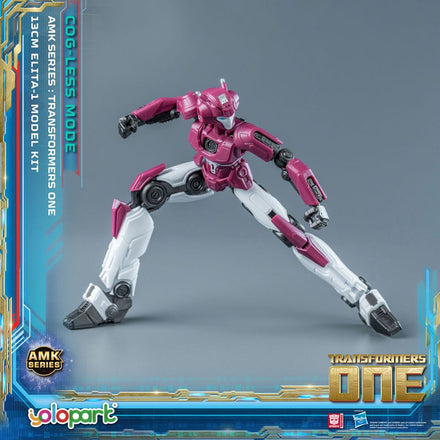 Transformers 8 Amk Mini Series Plastic Model Kit Elita - 1 13 Cm