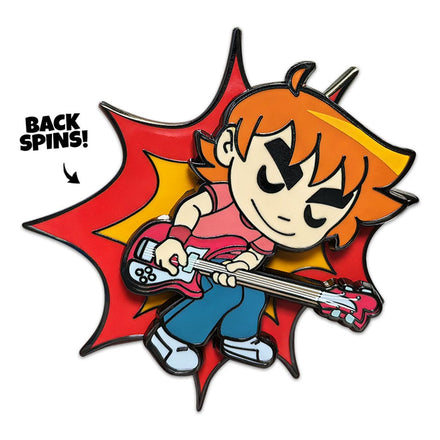 Pin de Scott Pilgrim: Scott tocando la guitarra 5 cm
